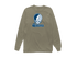 Queens Stealie Premium Unisex Long-Sleeve — Design: Queens College — Sandstone