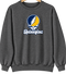 Quinnipiac Stealie Premium Unisex Crewneck — Design: Quinnipiac University — Dark Heather