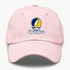 Quinnipiac Stealie Premium Unisex Dad Hat — Design: Quinnipiac University — Pink
