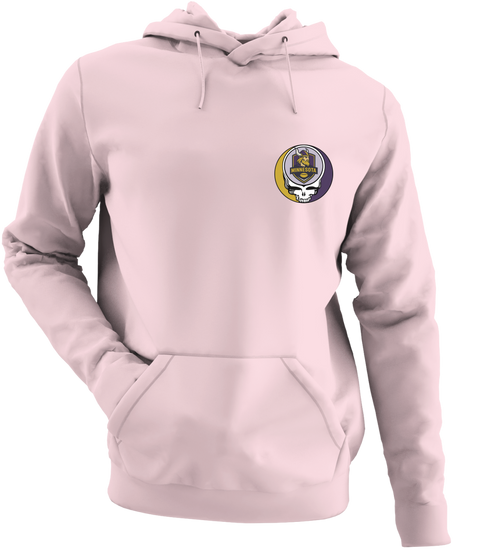 Minnesota Football - Premium Grateful Dead Left Chest Hoodie - Light Pink - 4