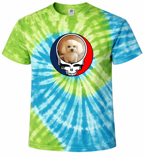 1641 - Custom Stealie Tie-Dye