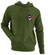 Montreal Canadiens - Premium Grateful Dead Left Chest Hoodie - Military Green