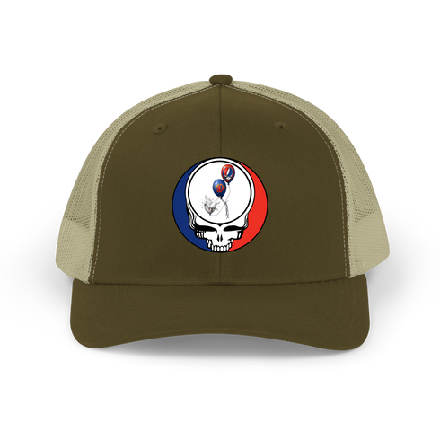 1673 - Custom Stealie Trucker Cap