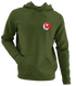 Tunisia FIFA World Cup - Premium Grateful Dead Left Chest Hoodie - Military Green - 7