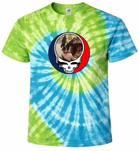 1404 - Custom Stealie Tie-Dye