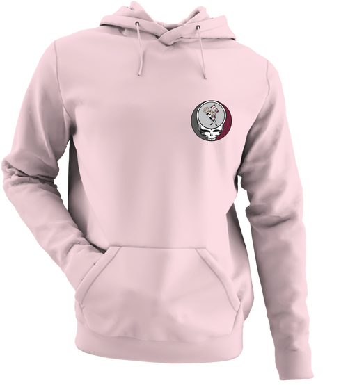 Eastern Kentucky - Premium Grateful Dead Left Chest Hoodie - Light Pink
