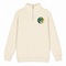 Skidmore Lacrosse - Premium Grateful Dead Quarter-Zip Pullover - Sand - 1