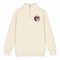 Mississippi State University - Premium Grateful Dead Quarter-Zip Pullover - Sand - 1