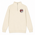 Mississippi State University - Premium Grateful Dead Quarter-Zip Pullover - Sand - 1