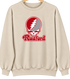 Radford Stealie Premium Unisex Crewneck — Design: Radford University — Sand