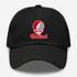 Radford Stealie Premium Unisex Dad Hat — Design: Radford University — Black