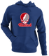 Radford Stealie Premium Unisex Hoodie — Design: Radford University — Navy