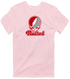 Radford Stealie Premium Unisex T-Shirt — Design: Radford University — Light Pink