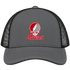 Radford Stealie Premium Unisex Trucker Cap — Design: Radford University — Charcoal/Black
