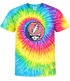 Stars and Stripes Stealie Tie-Dye T-Shirt