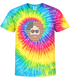 Stars & Stripes Jerry Life is dead. Tie-Dye T-Shirt