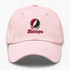 Ramapo Stealie Premium Unisex Dad Hat — Design: Ramapo College of New Jersey — Pink