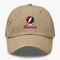 Ramapo Stealie Premium Unisex Dad Hat — Design: Ramapo College of New Jersey — Khaki