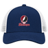 Ramapo Stealie Premium Unisex Trucker Cap — Design: Ramapo College of New Jersey — Navy/White
