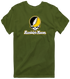 Randolph-Macon Stealie Premium Unisex T-Shirt — Design: Randolph-Macon College — Military Green