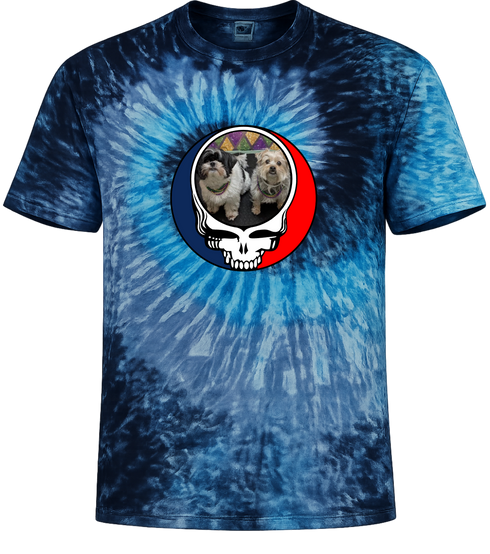 1549 - Custom Stealie Tie-Dye