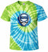 Tampa Bay Rays Crystal Stealie Stealie Tie-Dye T-Shirt