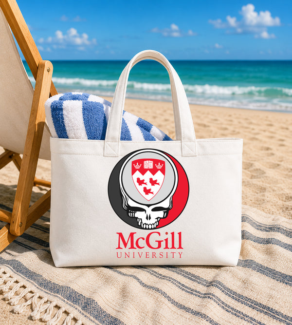 McGill University Stealie Canvas Tote Bag