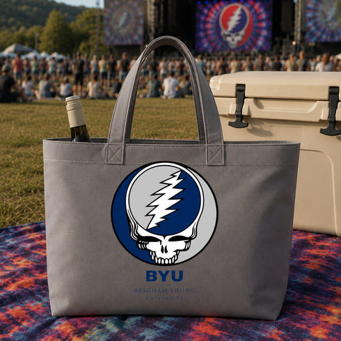 BYU Stealie Canvas Tote Bag