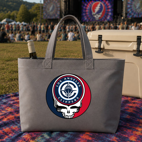 Los Angeles Clippers Stealie Canvas Tote Bag