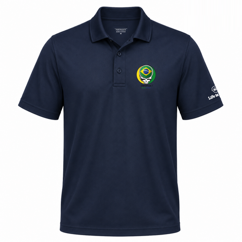 Brazil FIFA New Ball Premium Stealie Performance Polo