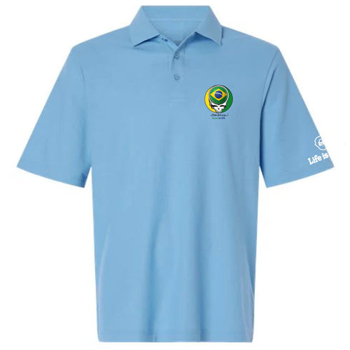 Brazil FIFA New Ball Premium Stealie Performance Polo