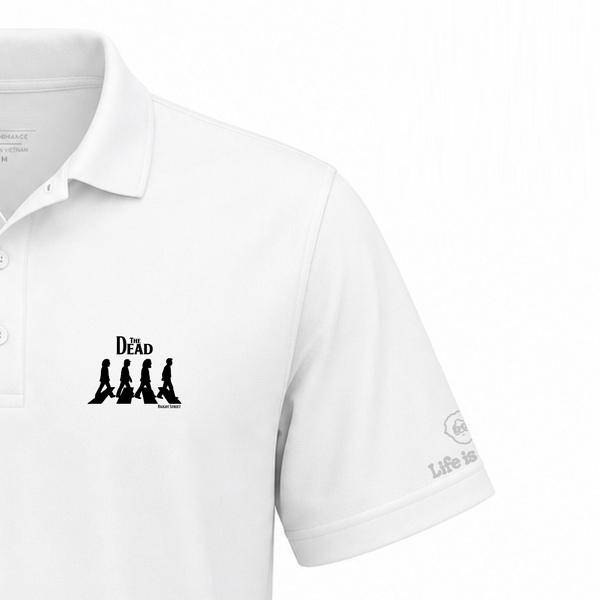 Jerry Road - Life is dead.® Premium Stealie Performance Polo