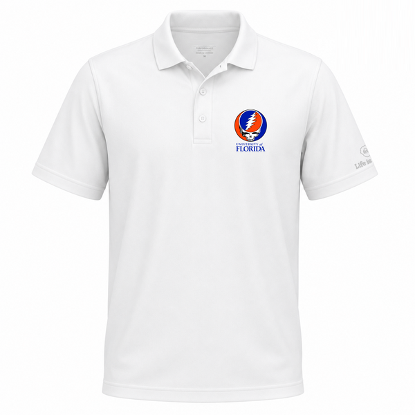 University of Florida Premium Stealie Performance Polo
