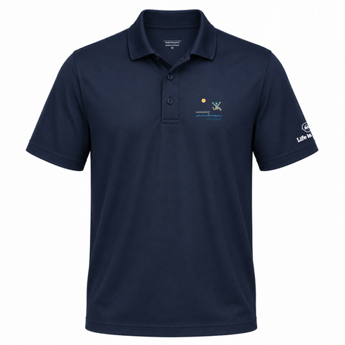 Lake Life Jerry - Life is dead.® Premium Stealie Performance Polo
