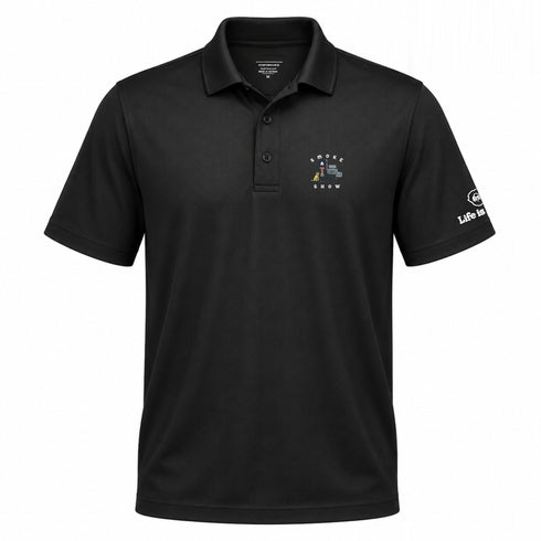 Smoke Show - Life is dead.® Premium Stealie Performance Polo