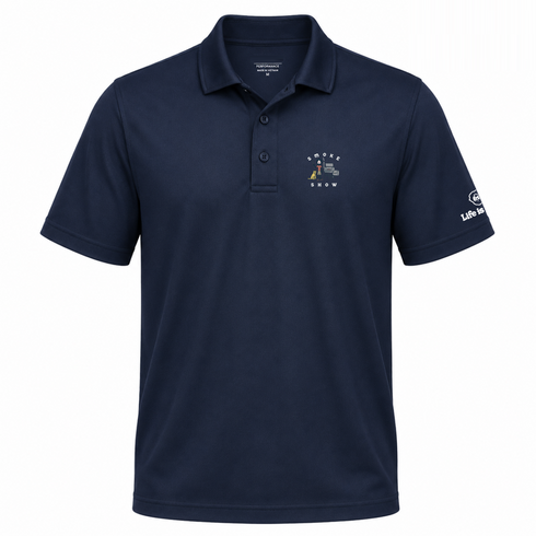 Smoke Show - Life is dead.® Premium Stealie Performance Polo
