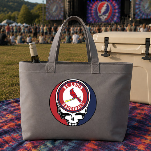 St. Louis Cardinals Stealie Canvas Tote Bag