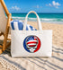 USA FIFA World Cup Stealie Canvas Tote Bag