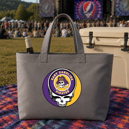 East Carolina University Stealie Canvas Tote Bag