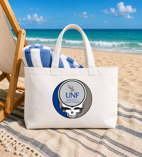 University of North Florida Stealie Canvas Tote Bag