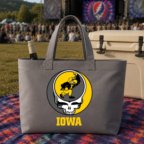 University of Iowa Stealie Canvas Tote Bag