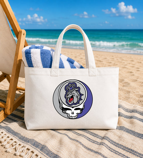 James Madison University Stealie Canvas Tote Bag