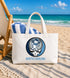 UNC Dancing Ram Stealie Stealie Canvas Tote Bag