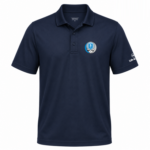 Bentley University Premium Stealie Performance Polo