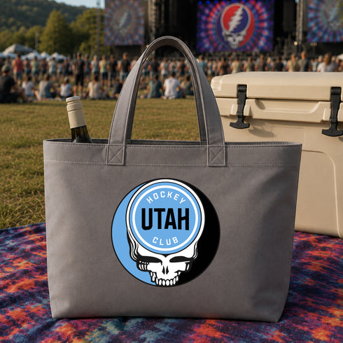 Utah Hockey Club Stealie Canvas Tote Bag