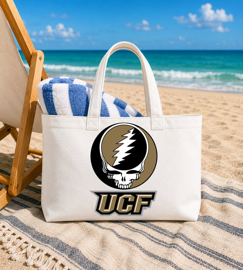 University of Central Florida Stealie Canvas Tote Bag
