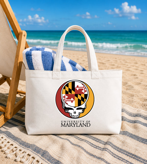 University of Maryland Stealie Canvas Tote Bag