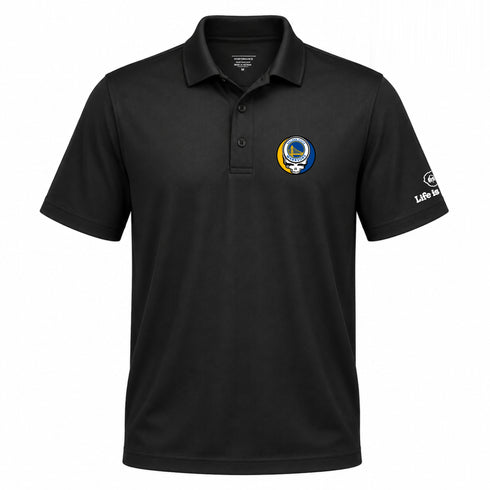 Golden State Warriors Premium Stealie Performance Polo