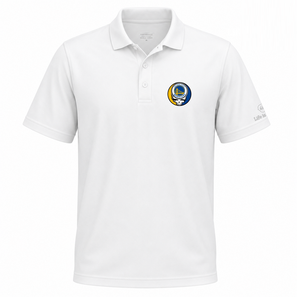 Golden State Warriors Premium Stealie Performance Polo