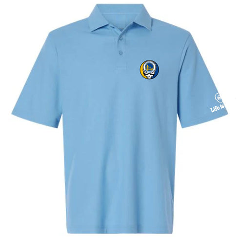 Golden State Warriors Premium Stealie Performance Polo